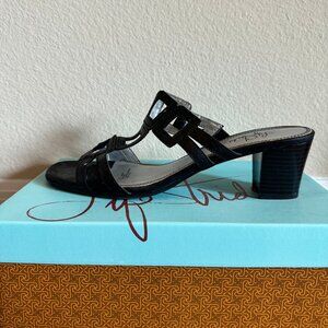 LifeStride black sandals with heels